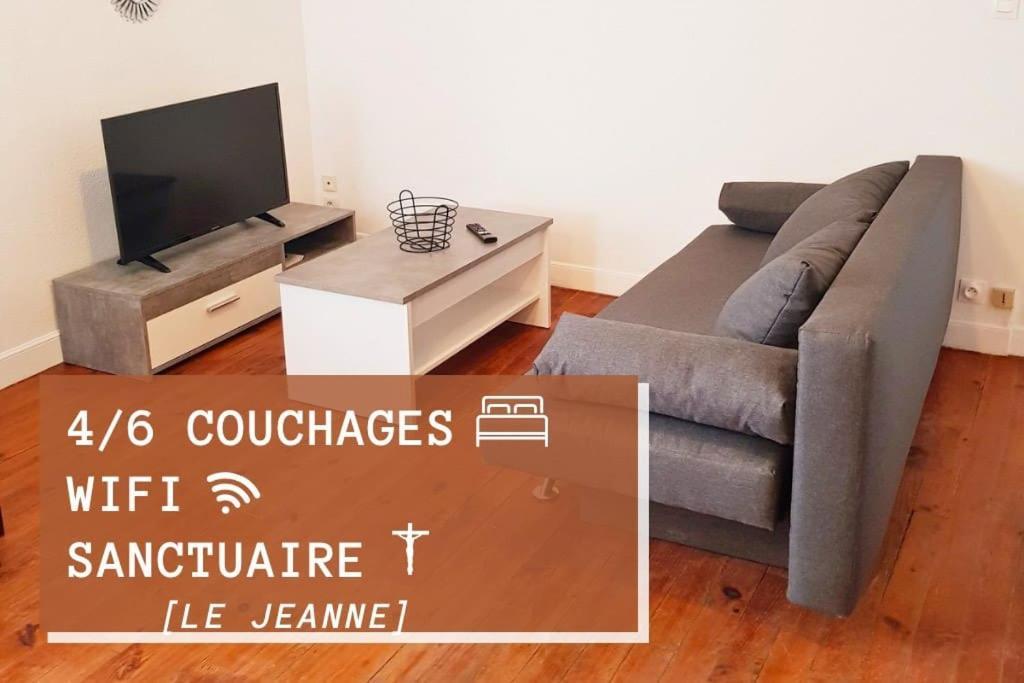 Apartamento Le Jeanne 4/6 Couchages, Wifi, Sanctuaire Lourdes Exterior foto