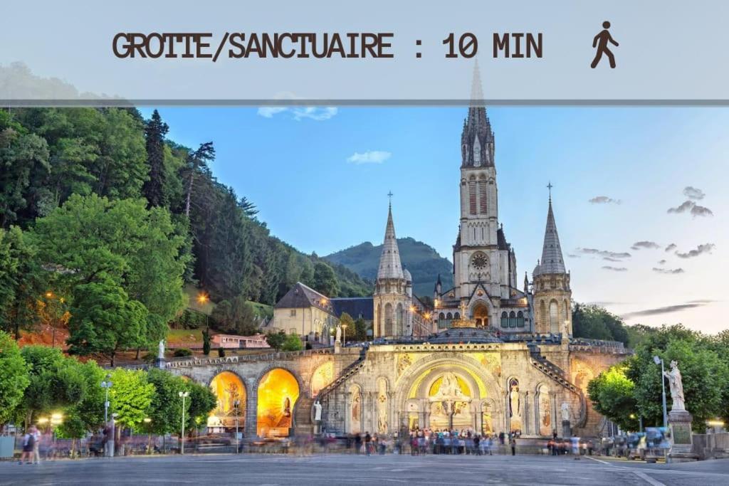 Apartamento Le Jeanne 4/6 Couchages, Wifi, Sanctuaire Lourdes Exterior foto